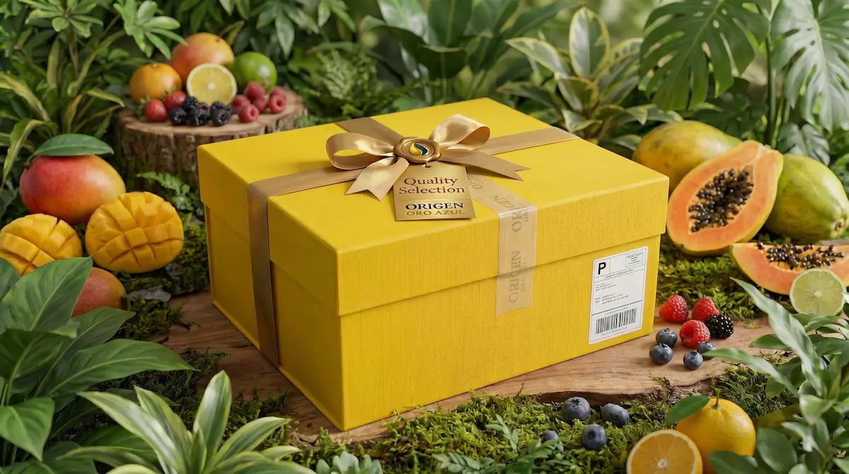 Cesta Private Gourmet Selection · personalizada para clientes privados, hoteles, bodegas y empresas · Origen Oro Azul Mallorca